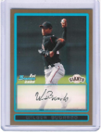 2009 Bowman #BP54 Wilber Bucardo Gold 2009 Bowman #BP54 Wilber Bucardo Gold