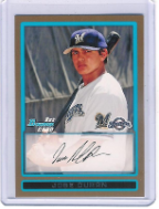 2009 Bowman #BP69 Jose Duran Gold 2009 Bowman #BP69 Jose Duran Gold