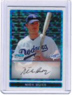 2009 Bowman Chrome #BCP074 Nick Buss Xfractor 2009 Bowman Chrome #BCP074 Nick Buss Xfractor