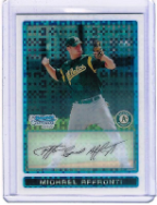 2009 Bowman Chrome #BCP156 Michael Affronti Xfractor 2009 Bowman Chrome #BCP156 Michael Affronti Xfractor