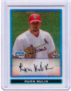 2009 Bowman Chrome #BCP193 Ryan Kulik Refractor 2009 Bowman Chrome #BCP193 Ryan Kulik Refractor