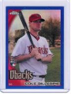 2010 Topps Chrome Blue Refractor #186 Cole Gillespie 2010 Topps Chrome Blue Refractor #186 Cole Gillespie