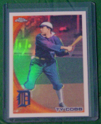 2010 Topps Chrome Wrapper Redemption Refractor #225 Ty Cobb 2010 Topps Chrome Wrapper Redemption Refractor #225 Ty Cobb