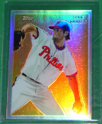 2010 Topps Chrome Chicle CC28 Cole Hamels Refractor 2010 Topps Chrome Chicle CC28 Cole Hamels Refractor