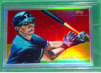 2010 Topps Chrome Chicle CC15 Michael Young Refractor 2010 Topps Chrome Chicle CC15 Michael Young Refractor