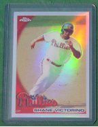 2010 Topps Chrome Refractor #009 Shane Victorino 2010 Topps Chrome Refractor #009 Shane Victorino