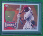 2010 Topps Chrome Refractor #084 Adam Dunn 2010 Topps Chrome Refractor #084 Adam Dunn