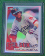 2010 Topps Chrome Refractor #109 Dustin Pedroia 2010 Topps Chrome Refractor #109 Dustin Pedroia