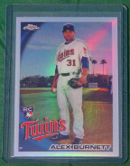 2010 Topps Chrome Refractor #188 Alex Burnett 2010 Topps Chrome Refractor #188 Alex Burnett