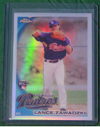 2010 Topps Chrome Refractor #193 Lance Zawadzki 2010 Topps Chrome Refractor #193 Lance Zawadzki