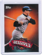 2010 Topps Chrome Refractor BC-4 Mickey Mantle 2010 Topps Chrome Refractor BC-4 Mickey Mantle