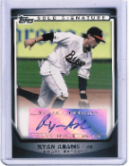 2011 Topps Pro Debut #SSA-RA Ryan Adams Auto 2011 Topps Pro Debut #SSA-RA Ryan Adams Auto